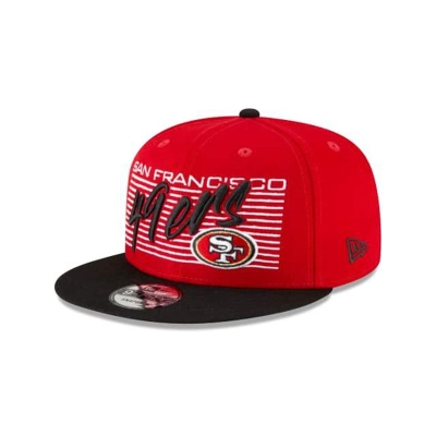 San Francisco 49ers Gorra | New Era NFL Retro 9fifty Snapback Cap Mexico - Rojos